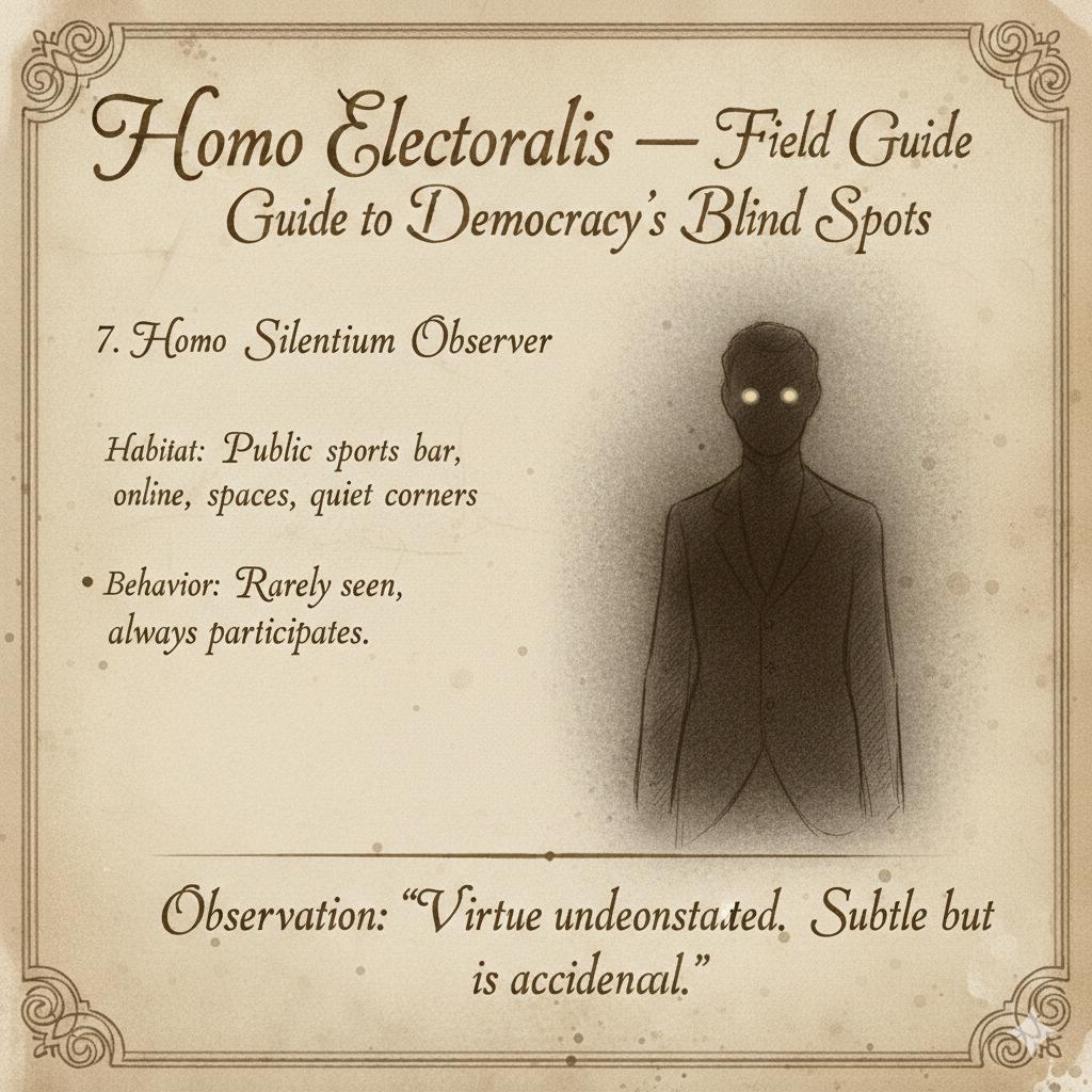 Homo silentium observer
